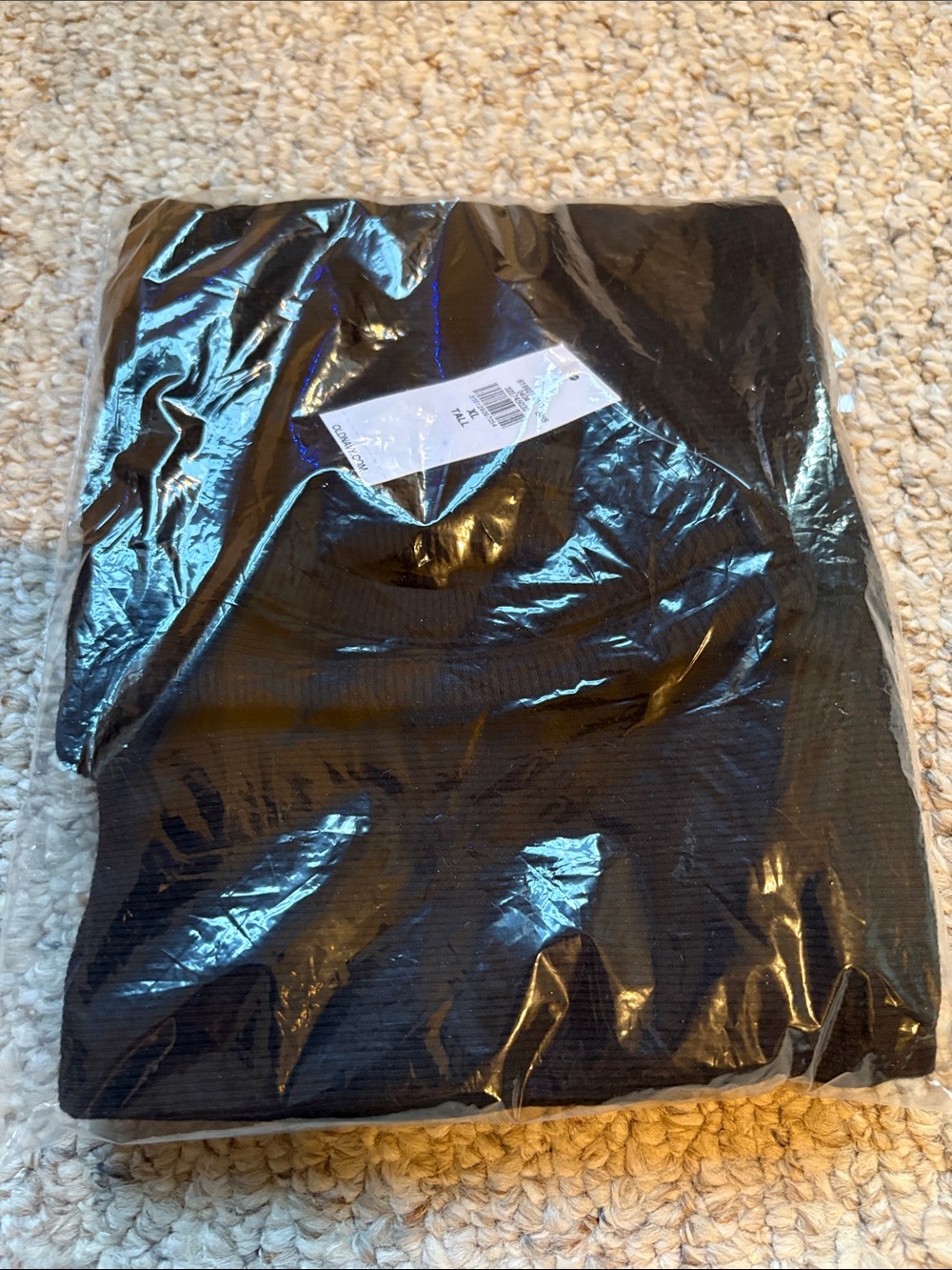 Old Navy Black Ribbed Tank Top